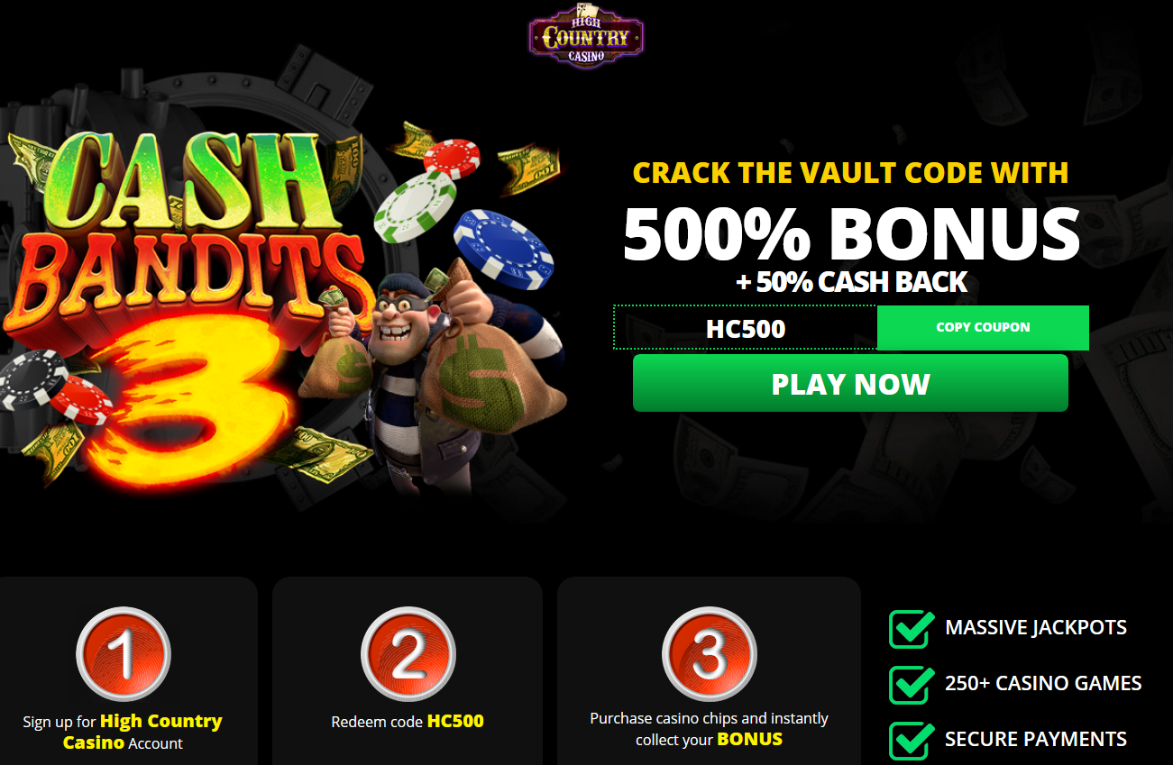 500% WELCOME BONUS | + 50%
                                    CASHBACK