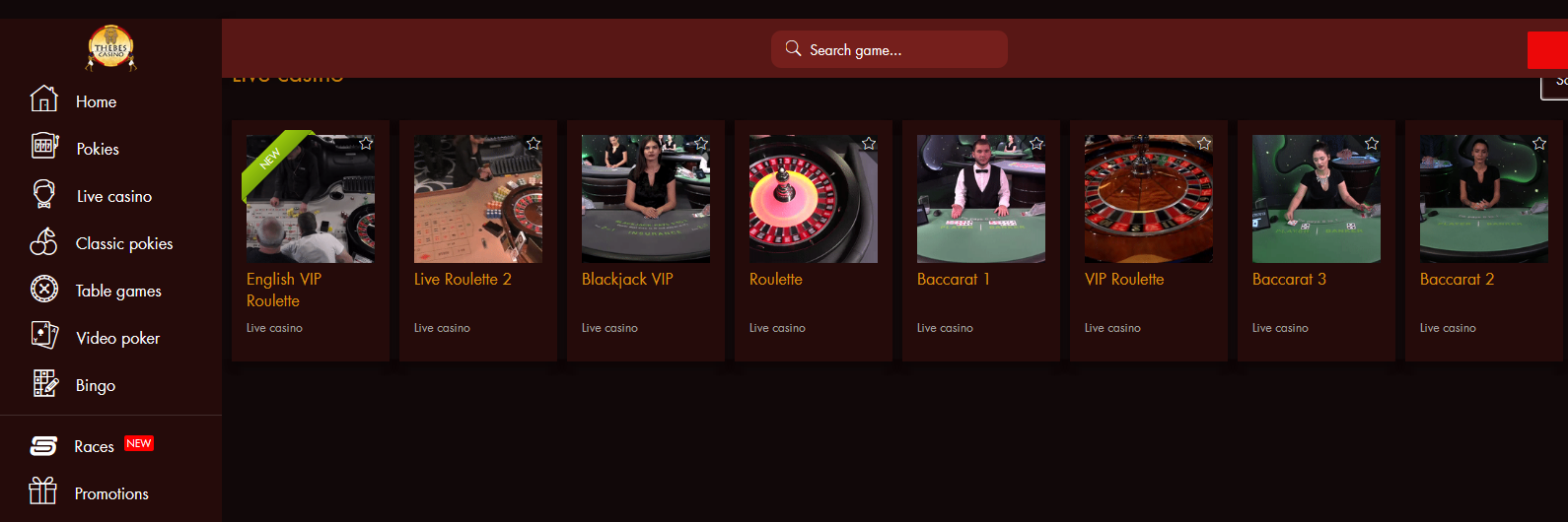 Thebes Casino Thebes Casino